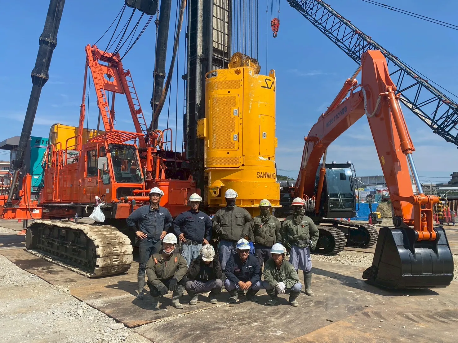 ナガクラ基礎 集合写真